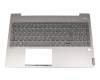 5CB0U43619 Original Lenovo Tastatur inkl. Topcase DE (deutsch) grau/silber mit Backlight