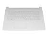 Tastatur inkl. Topcase DE (deutsch) weiß/weiß original für HP 17-by0000