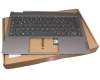 Tastatur inkl. Topcase DE (deutsch) grau/grau mit Backlight original für Lenovo ThinkBook 13s IWL (20R9)