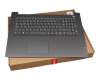 Tastatur inkl. Topcase DE (deutsch) grau/schwarz original für Lenovo V17-IIL (82GX)