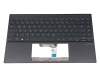 SG-A3930-2DA Original Asus Tastatur inkl. Topcase DE (deutsch) schwarz/schwarz mit Backlight