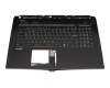 957-17B51E-C06 Original MSI Tastatur inkl. Topcase DE (deutsch) schwarz/schwarz mit Backlight