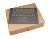 Tastatur inkl. Topcase DE (deutsch) grau/grau mit Backlight original für Lenovo IdeaPad 530S-15IKB (81EV)