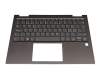 Tastatur inkl. Topcase CH (schweiz) anthrazit/anthrazit mit Backlight original für Lenovo Yoga 730-13IKB (81CT008FGE)