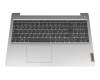 Tastatur inkl. Topcase DE (deutsch) grau/silber original für Lenovo IdeaPad 3-15IGL05 (82BU)