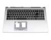 Tastatur inkl. Topcase DE (deutsch) schwarz/silber mit Backlight original für Acer Aspire 5 (A515-56G)