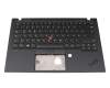 5M10Z27459 Original Lenovo Tastatur inkl. Topcase DE (deutsch) schwarz/schwarz mit Backlight und Mouse-Stick WLAN