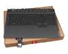 Tastatur inkl. Topcase DE (deutsch) schwarz/schwarz original für Lenovo Legion 5-15ACH6H (82JU)