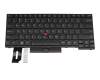 Tastatur US (englisch) schwarz mit Backlight und Mouse-Stick original für Lenovo ThinkPad P14s Gen 2 (20VX/20VY)
