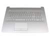 L92785-041 Original HP Tastatur inkl. Topcase DE (deutsch) silber/silber (DVD)