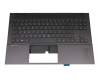 M09321-041 Original HP Tastatur inkl. Topcase DE (deutsch) schwarz/schwarz mit Backlight (Mica Silver Aluminium)