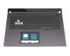 90NR05C2-R32GE0 Original Asus Tastatur inkl. Topcase DE (deutsch) schwarz/weiß/schwarz mit Backlight (RGB 4-ZONE)