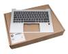 M24295-041 Original HP Tastatur inkl. Topcase DE (deutsch) schwarz/silber mit Backlight