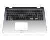 90NB0GB1-R31GE0 Original Asus Tastatur inkl. Topcase DE (deutsch) schwarz/grau mit Backlight