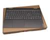 5CB0U43807 Original Lenovo Tastatur inkl. Topcase CH (schweiz) grau/grau mit Backlight