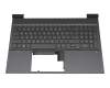 M54738-041 Original HP Tastatur inkl. Topcase DE (deutsch) grau/grau mit Backlight