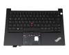 Tastatur inkl. Topcase DE (deutsch) schwarz/schwarz mit Backlight und Mouse-Stick original für Lenovo ThinkPad E14 Gen 2 (20TA)
