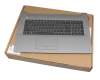 Tastatur inkl. Topcase DE (deutsch) schwarz/silber mit ODD original für HP 470 G7
