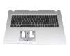 Tastatur inkl. Topcase DE (deutsch) schwarz/silber original für Acer Aspire 3 (A317-33)