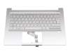 6B.A0MN2.014 Original Acer Tastatur inkl. Topcase DE (deutsch) silber/silber mit Backlight