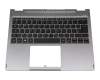 Tastatur inkl. Topcase DE (deutsch) schwarz/grau mit Backlight original für Acer Spin 5 (SP513-54N)