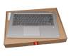 Tastatur inkl. Topcase CH (schweiz) grau/silber mit Backlight original für Lenovo Flex 6-14IKB (81EM)
