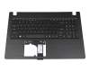 Tastatur inkl. Topcase US (englisch) schwarz/schwarz original für Acer Aspire 3 (A315-31)
