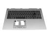 Tastatur inkl. Topcase US (englisch) schwarz/schwarz mit Backlight original für Acer Aspire 5 (A515-56)