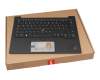 5M11C53276 Original Lenovo Tastatur inkl. Topcase DE (deutsch) schwarz/schwarz mit Backlight und Mouse-Stick