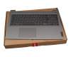 5CB1B07172 Original Lenovo Tastatur inkl. Topcase DE (deutsch) grau/grau mit Backlight