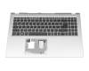 Tastatur inkl. Topcase DE (deutsch) schwarz/silber original für Acer Aspire 3 (A315-35)