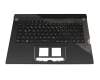 90NR0541-R31GE0 Original Asus Tastatur inkl. Topcase DE (deutsch) schwarz/schwarz/transparent/grau mit Backlight