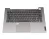Tastatur inkl. Topcase DE (deutsch) grau/grau mit Backlight original für Lenovo ThinkBook 14 G2 ITL (20VD)