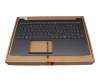 Tastatur inkl. Topcase DE (deutsch) schwarz/grau mit Backlight original für Lenovo Yoga Slim 7-15ITL05 (82AC)