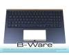 0KN1-9D2GE16 Original Pegatron Tastatur inkl. Topcase DE (deutsch) blau/blau mit Backlight B-Ware