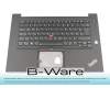 01YU774 Original Lenovo Tastatur inkl. Topcase DE (deutsch) schwarz/schwarz mit Backlight und Mouse-Stick B-Ware