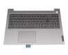 Tastatur inkl. Topcase DE (deutsch) grau/grau mit Backlight original für Lenovo ThinkBook 15p G2 ITH (21B1)