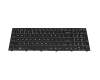 Tastatur US (englisch) schwarz mit Backlight für Sager Notebook NP8451 (PB51RC)