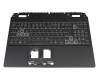 6B.QFMN2.014 Original Acer Tastatur inkl. Topcase DE (deutsch) schwarz/schwarz mit Backlight (4060/4070)