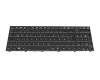 Tastatur DE (deutsch) schwarz mit Backlight original für Clevo PD7x