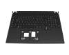 40083457 Original Medion Tastatur inkl. Topcase DE (deutsch) schwarz/schwarz mit Backlight