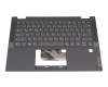 5CB0Y85534 Original Lenovo Tastatur inkl. Topcase DE (deutsch) grau/grau