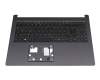 Tastatur inkl. Topcase DE (deutsch) schwarz/schwarz mit Backlight original für Acer Aspire 5 (A515-44G)