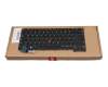 Tastatur DE (deutsch) grau mit Backlight und Mouse-Stick original für Lenovo ThinkPad L13 Yoga Gen 3 (21BB/21BC)