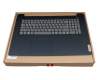 Tastatur inkl. Topcase DE (deutsch) grau/blau original für Lenovo IdeaPad 3-17ITL6 (82H9)