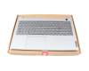 5CB1H88688 Original Lenovo Tastatur inkl. Topcase DE (deutsch) grau/grau mit Backlight