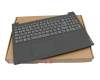 LCM16H66D0-686 Original Lenovo Tastatur inkl. Topcase DE (deutsch) grau/schwarz (rau)