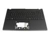 NSK-RA1HQ Original Acer Tastatur inkl. Topcase DE (deutsch) schwarz/schwarz mit Backlight