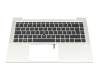 M36312-041 Original HP Tastatur inkl. Topcase DE (deutsch) schwarz/silber mit Backlight und Mouse-Stick