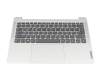 Tastatur inkl. Topcase DE (deutsch) schwarz/silber mit Backlight original für Lenovo IdeaPad Slim 5 14IRL8 (82XD)